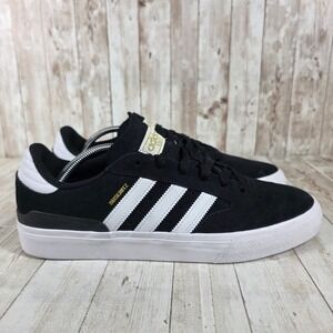 Adidas Busenitz Pro Black White Suede Skate Shoes Men's‎ Size 11